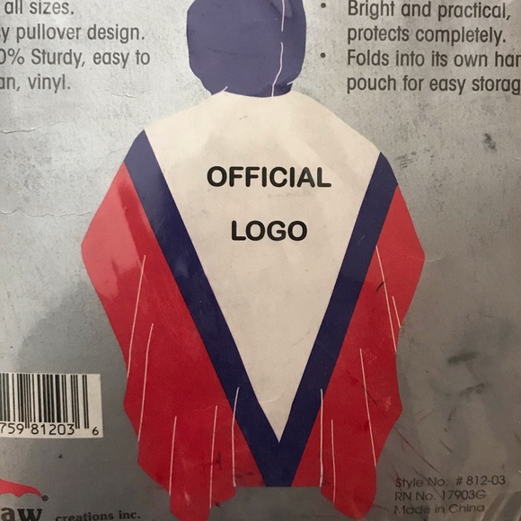 NWT Green Bay Packets Official NFL Licensed Poncho - Picture 10 of 13